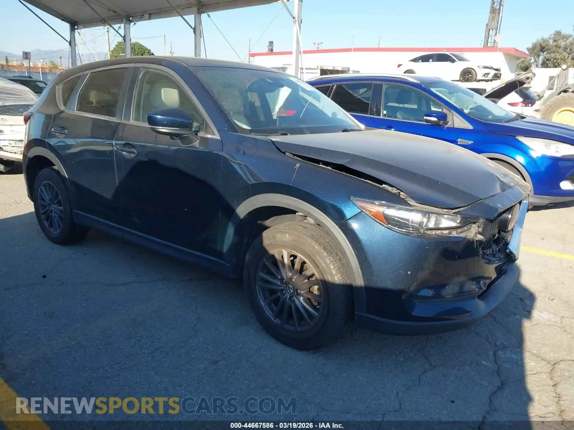 1 Photograph of a damaged car JM3KFACM5M0406543 MAZDA CX-5 2021