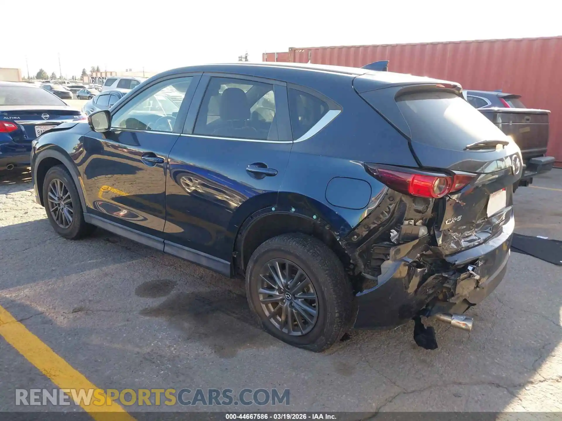 3 Photograph of a damaged car JM3KFACM5M0406543 MAZDA CX-5 2021