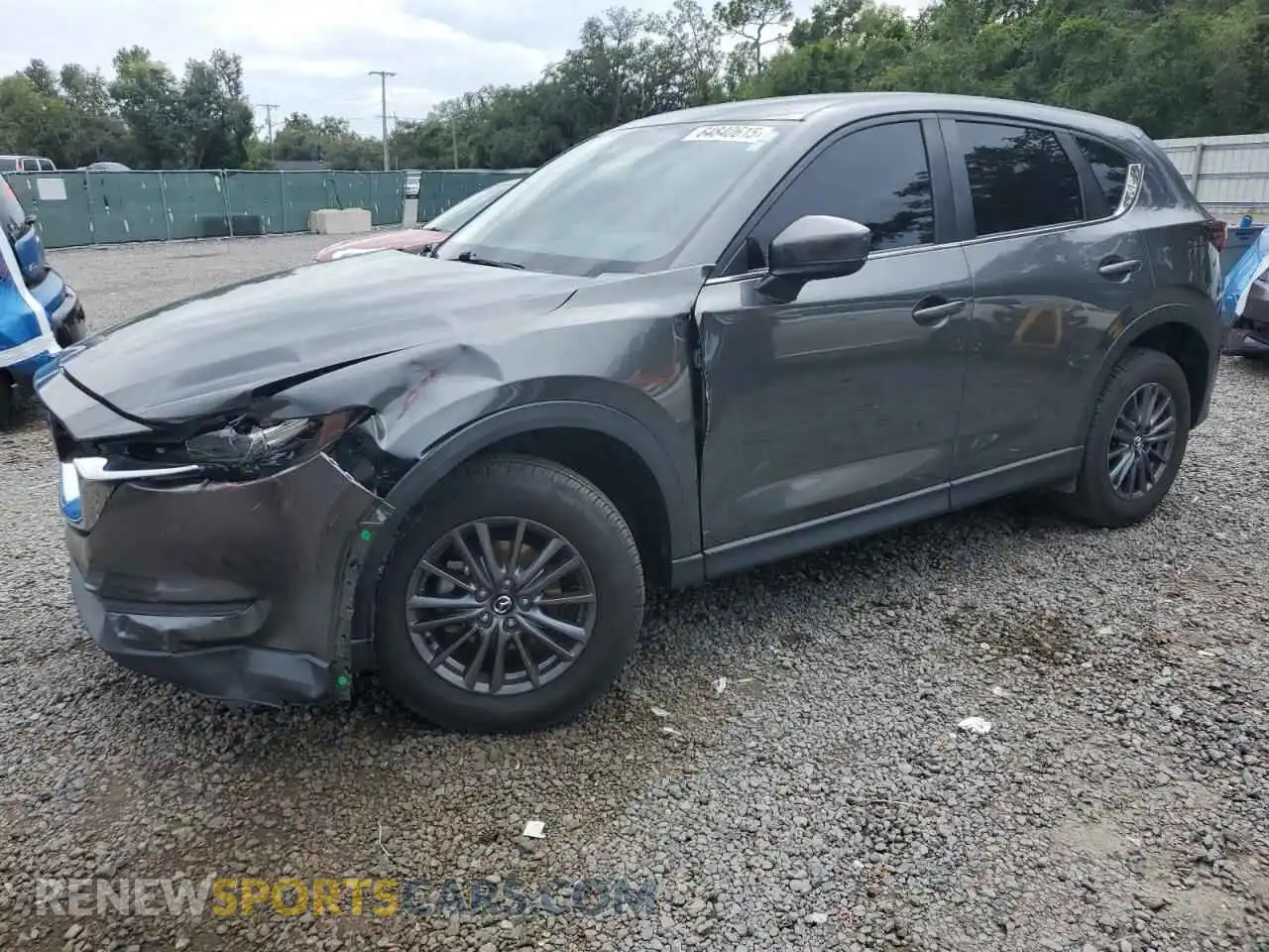 1 Photograph of a damaged car JM3KFACM5M0461381 MAZDA CX-5 2021