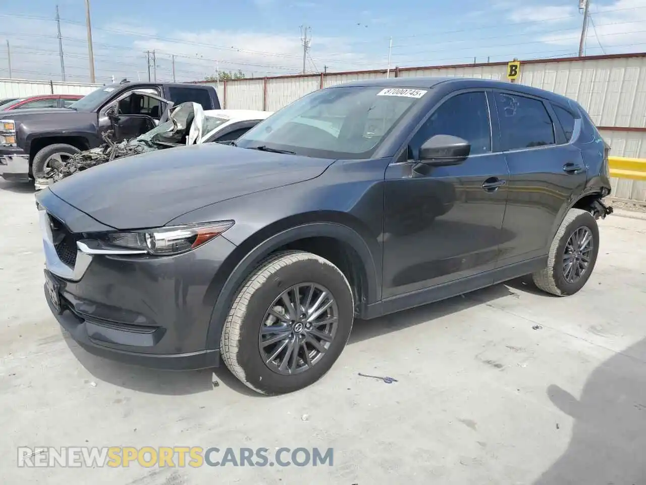 1 fotografías del automóvil dañado JM3KFACM5M1326685 MAZDA CX-5 2021