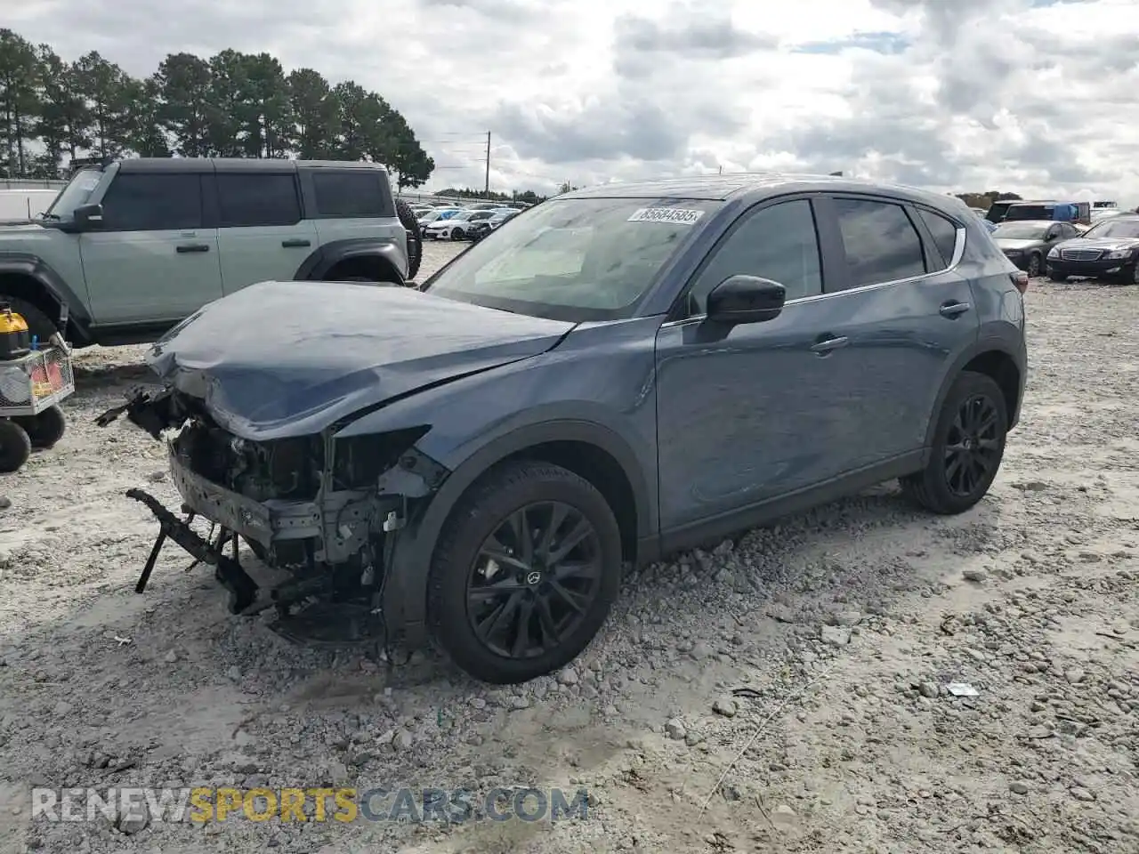 1 Photograph of a damaged car JM3KFACM6M0352377 MAZDA CX-5 2021