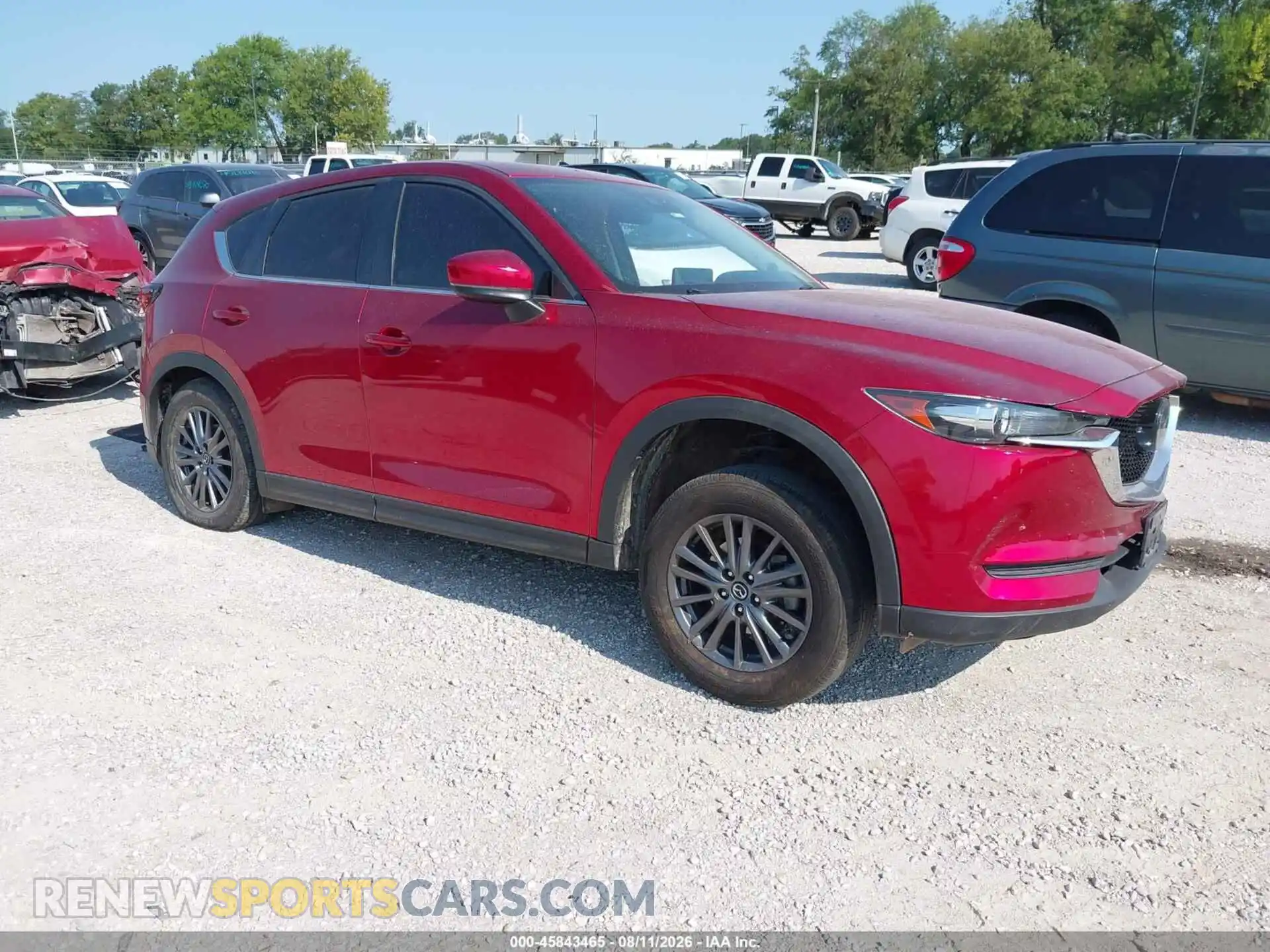 1 Photograph of a damaged car JM3KFACM6M0381989 MAZDA CX-5 2021