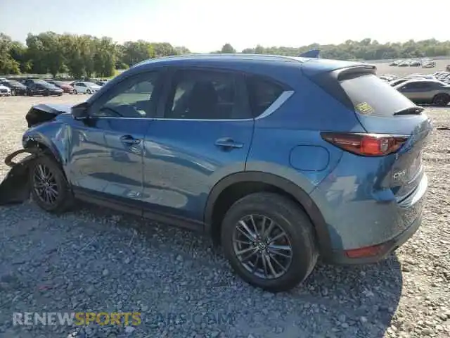 2 fotografías del automóvil dañado JM3KFACM6M0395858 MAZDA CX-5 2021