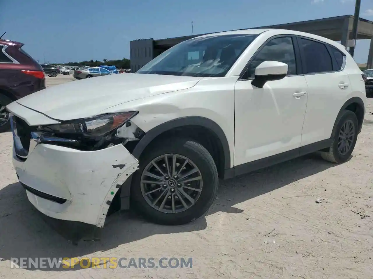 1 Photograph of a damaged car JM3KFACM6M0480599 MAZDA CX-5 2021
