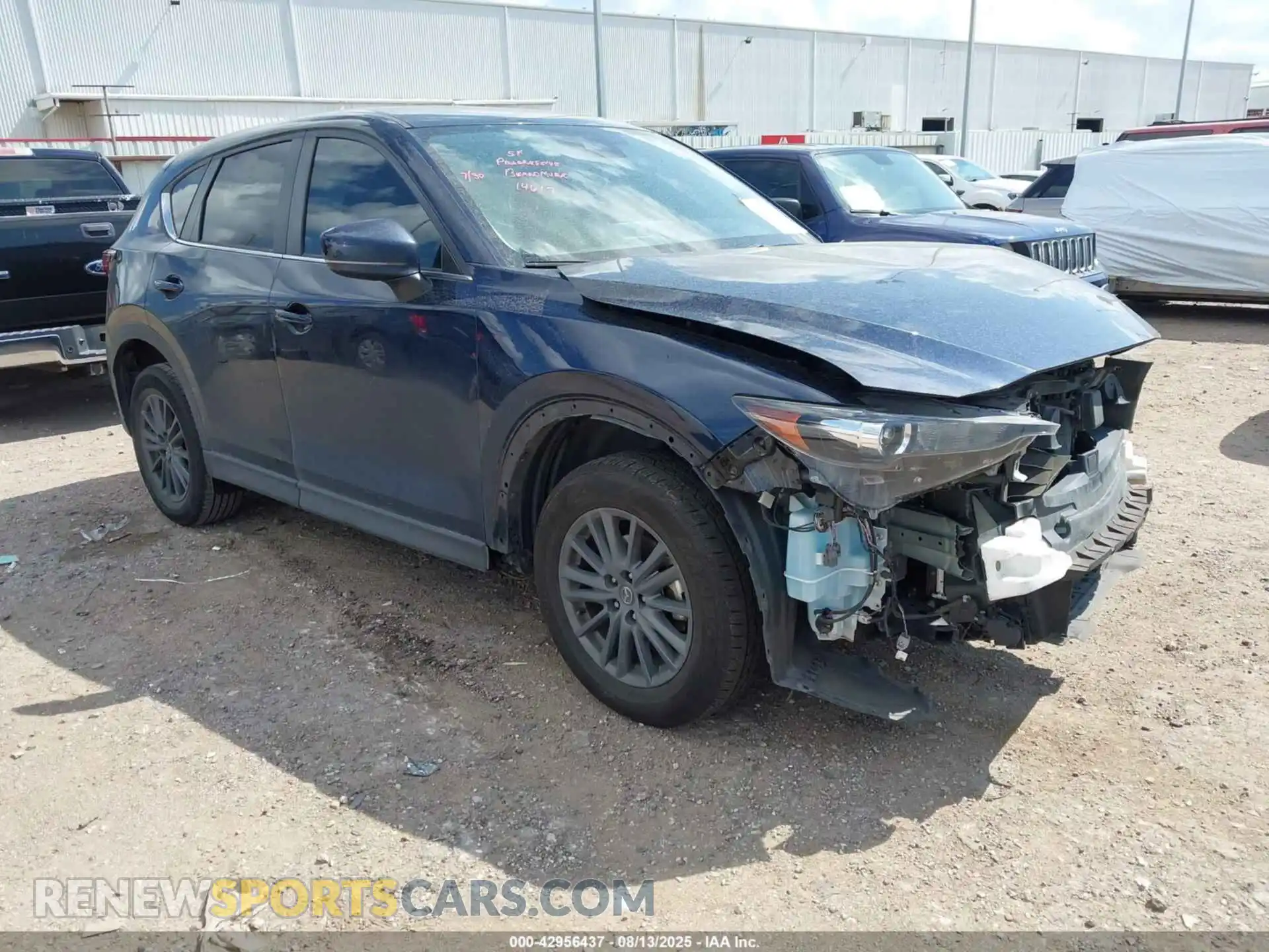 1 Photograph of a damaged car JM3KFACM6M0481753 MAZDA CX-5 2021