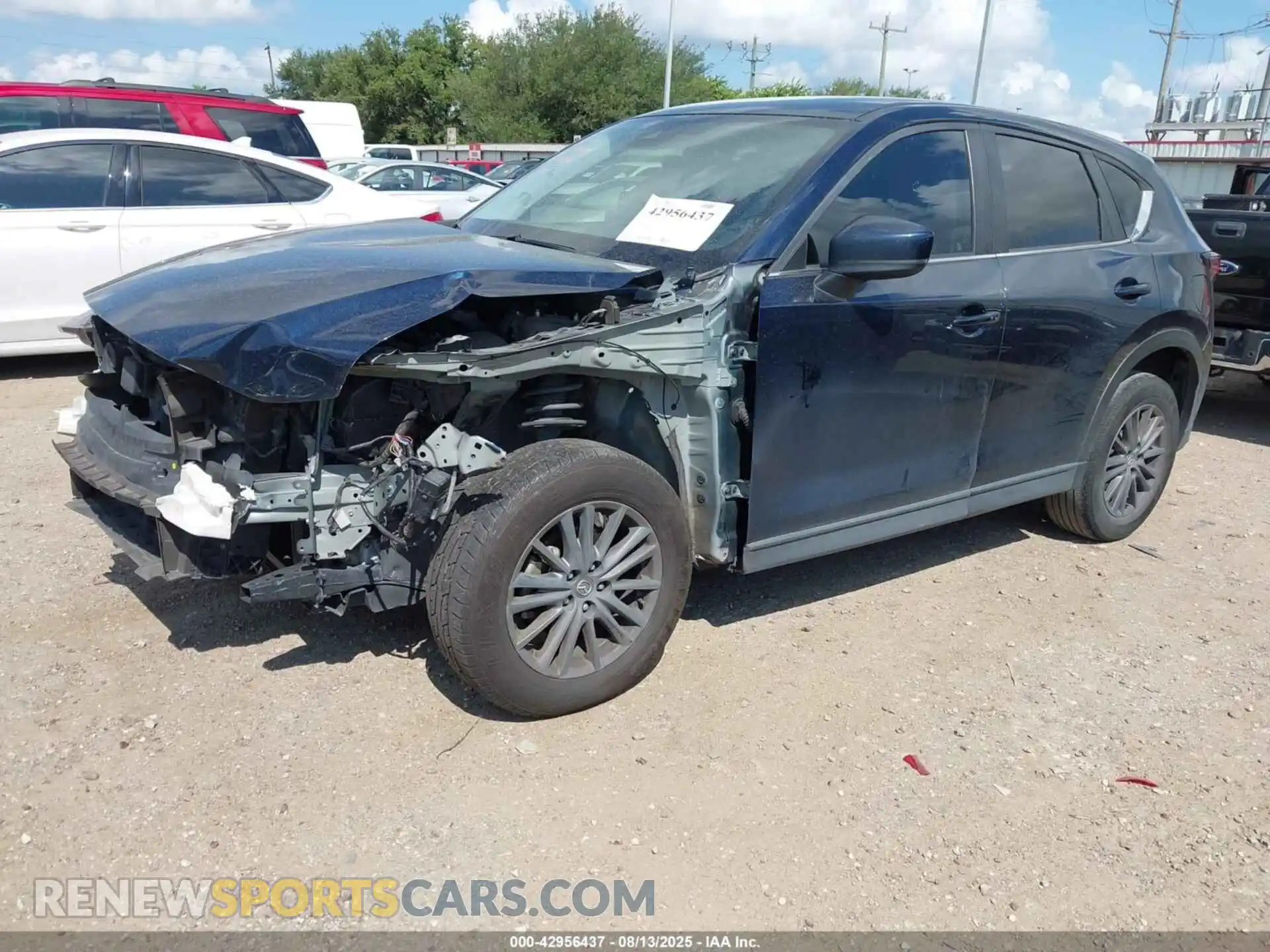 2 Photograph of a damaged car JM3KFACM6M0481753 MAZDA CX-5 2021