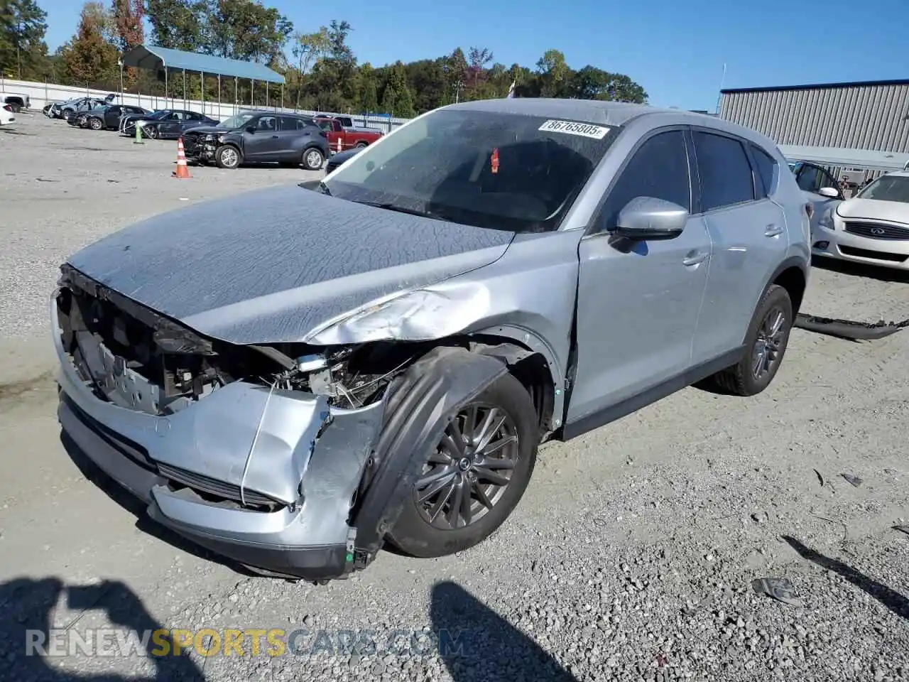 1 Photograph of a damaged car JM3KFACM6M1366175 MAZDA CX-5 2021