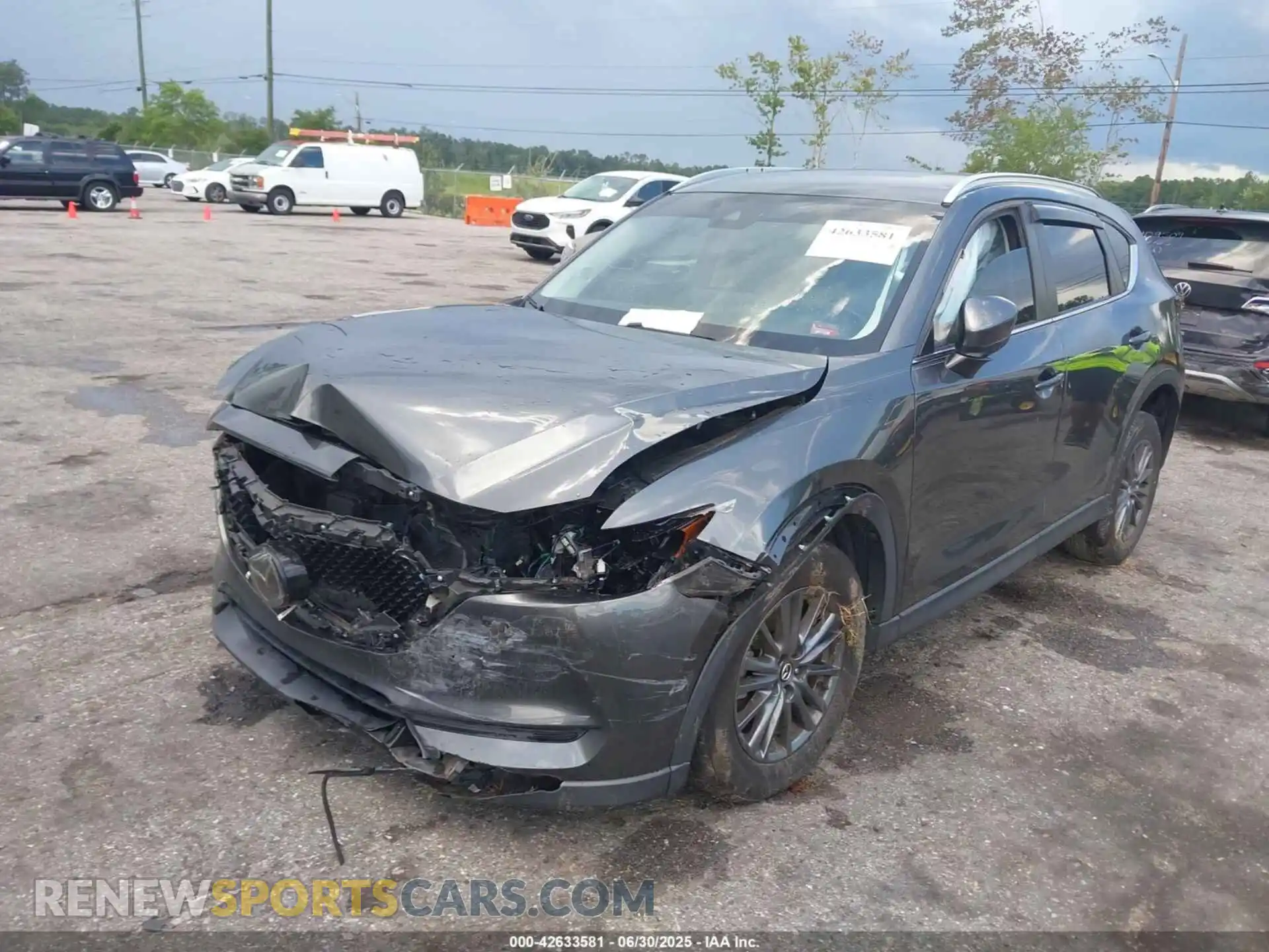 2 Photograph of a damaged car JM3KFACM7M0324443 MAZDA CX-5 2021
