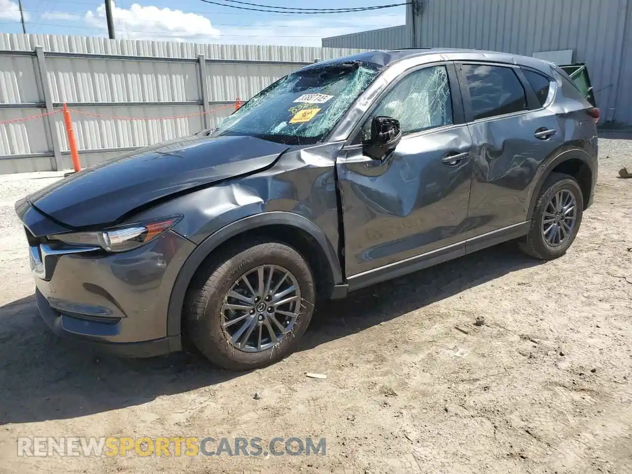 1 Photograph of a damaged car JM3KFACM7M0400548 MAZDA CX-5 2021