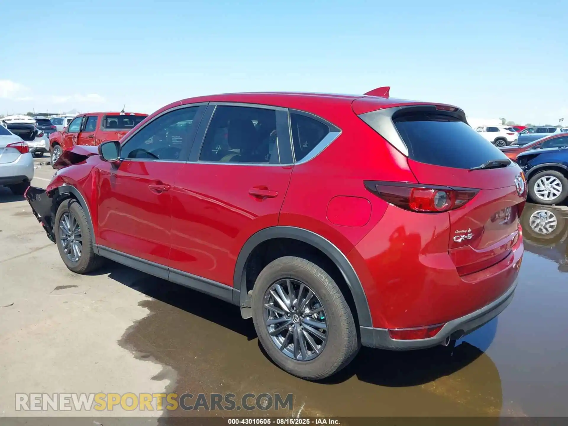 3 fotografías del automóvil dañado JM3KFACM7M0416751 MAZDA CX-5 2021