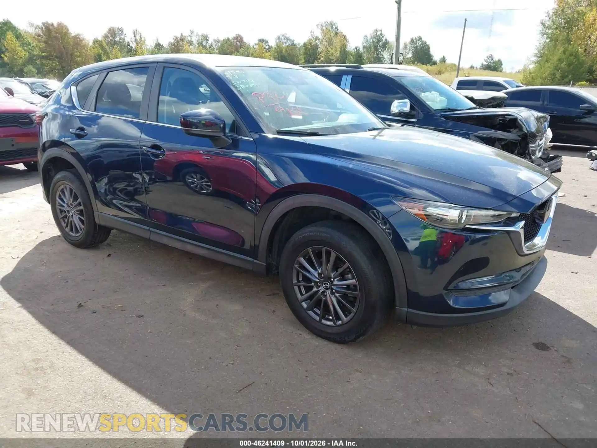 1 Photograph of a damaged car JM3KFACM8M0327755 MAZDA CX-5 2021