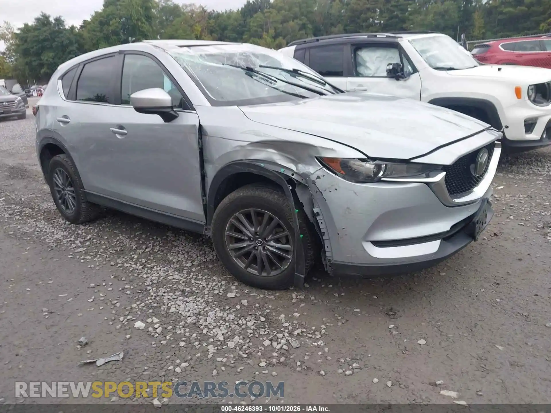 1 Photograph of a damaged car JM3KFACM8M0332647 MAZDA CX-5 2021