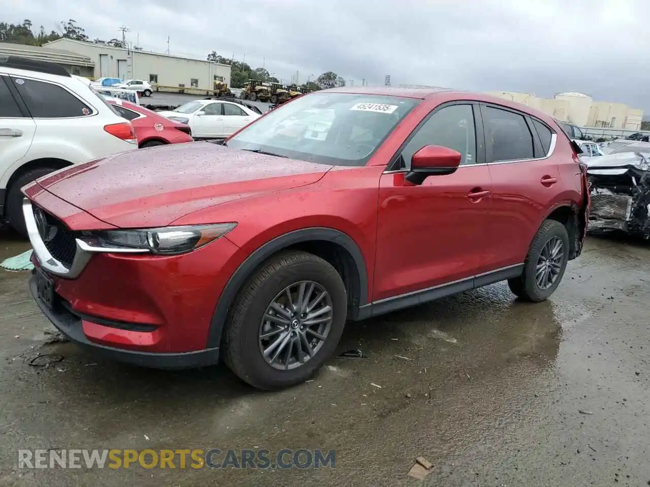 1 Photograph of a damaged car JM3KFACM8M0406987 MAZDA CX-5 2021