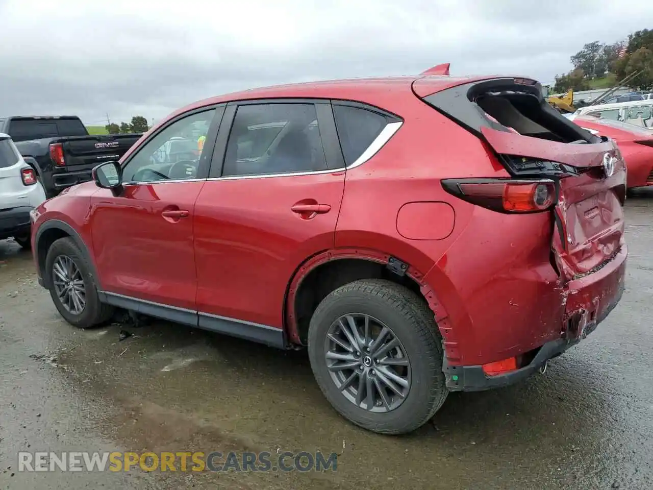 2 Photograph of a damaged car JM3KFACM8M0406987 MAZDA CX-5 2021