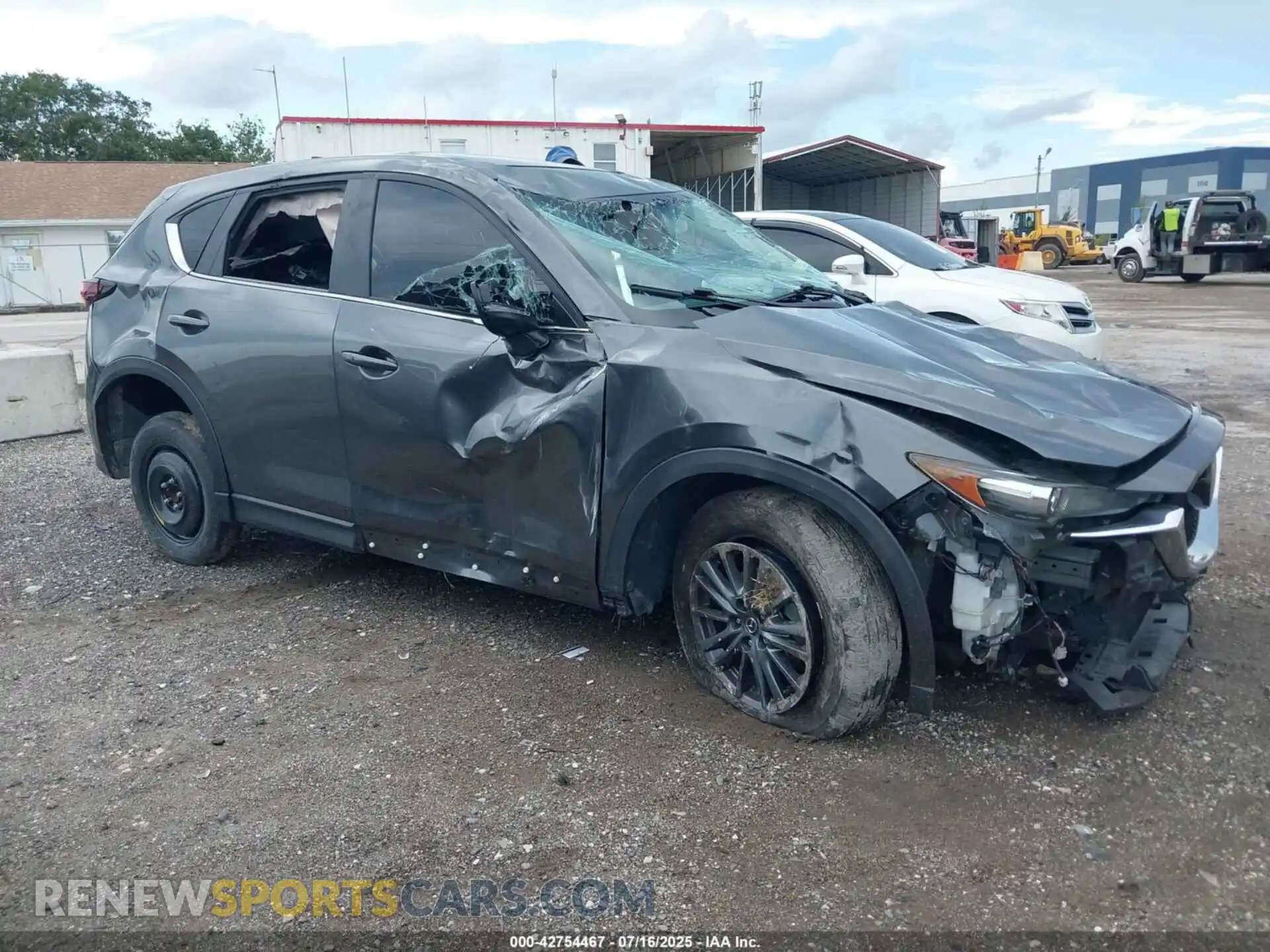 1 Photograph of a damaged car JM3KFACM8M0425930 MAZDA CX-5 2021