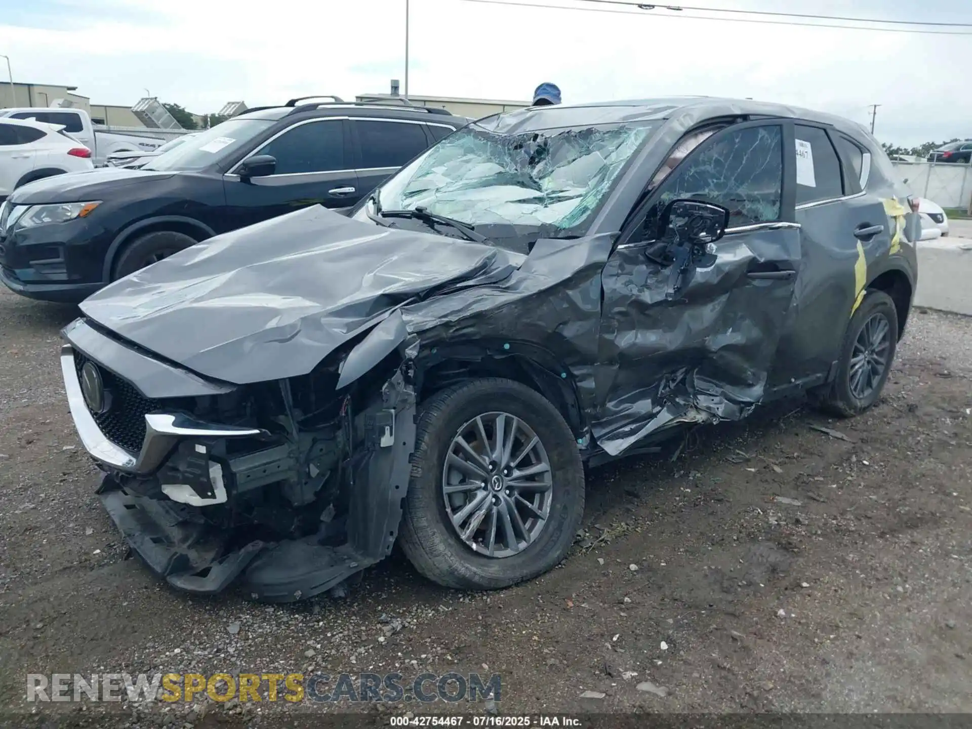 2 Photograph of a damaged car JM3KFACM8M0425930 MAZDA CX-5 2021