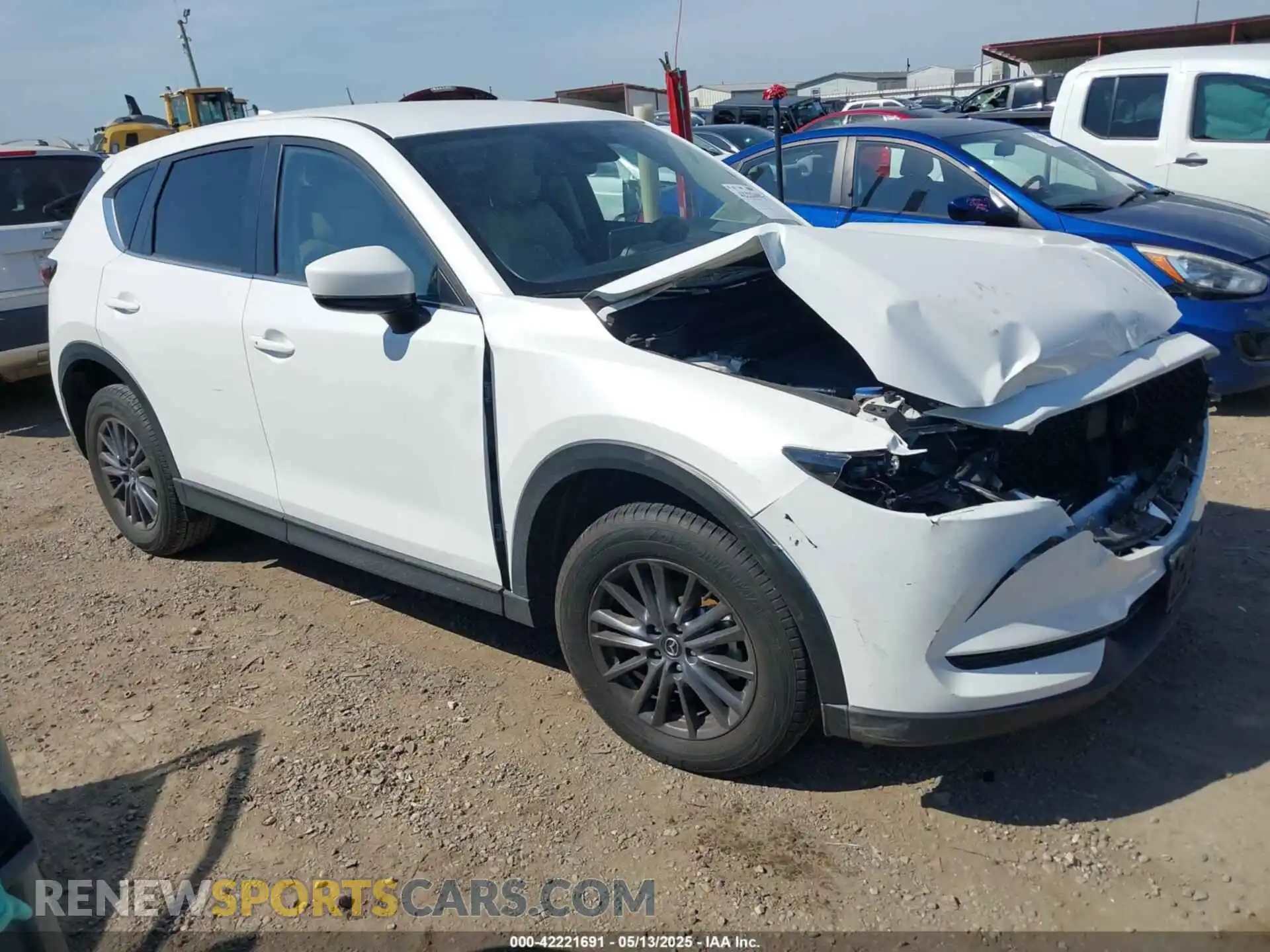 1 Photograph of a damaged car JM3KFACM8M0461875 MAZDA CX-5 2021