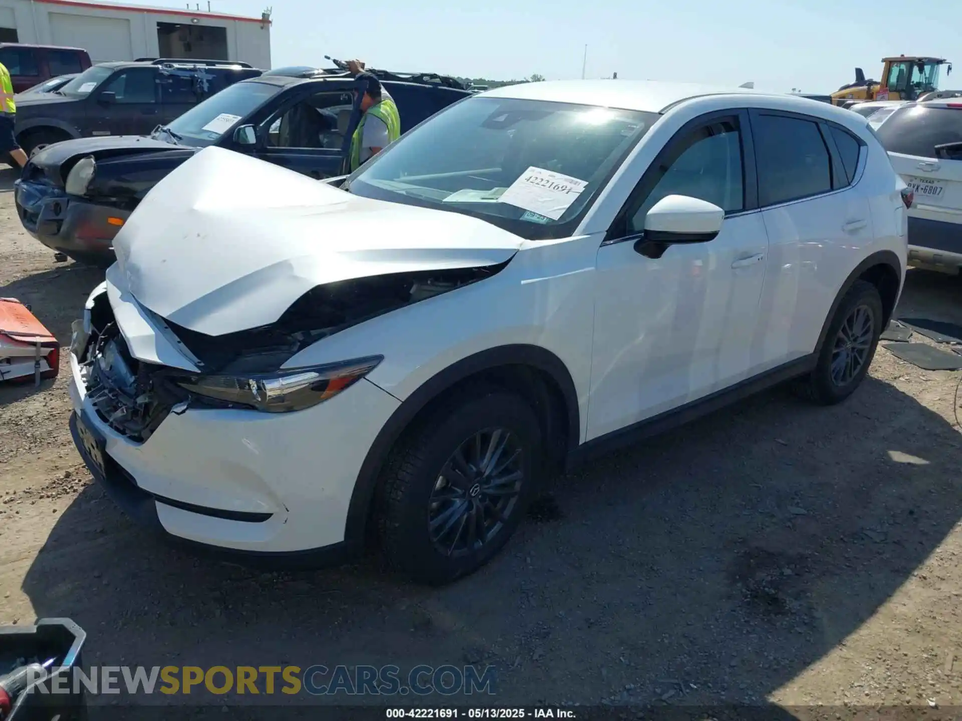 2 Photograph of a damaged car JM3KFACM8M0461875 MAZDA CX-5 2021