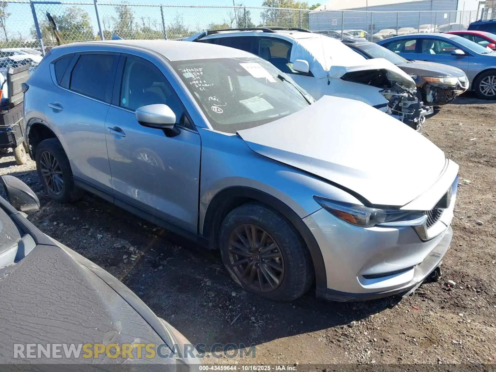 1 Photograph of a damaged car JM3KFACM8M1323974 MAZDA CX-5 2021