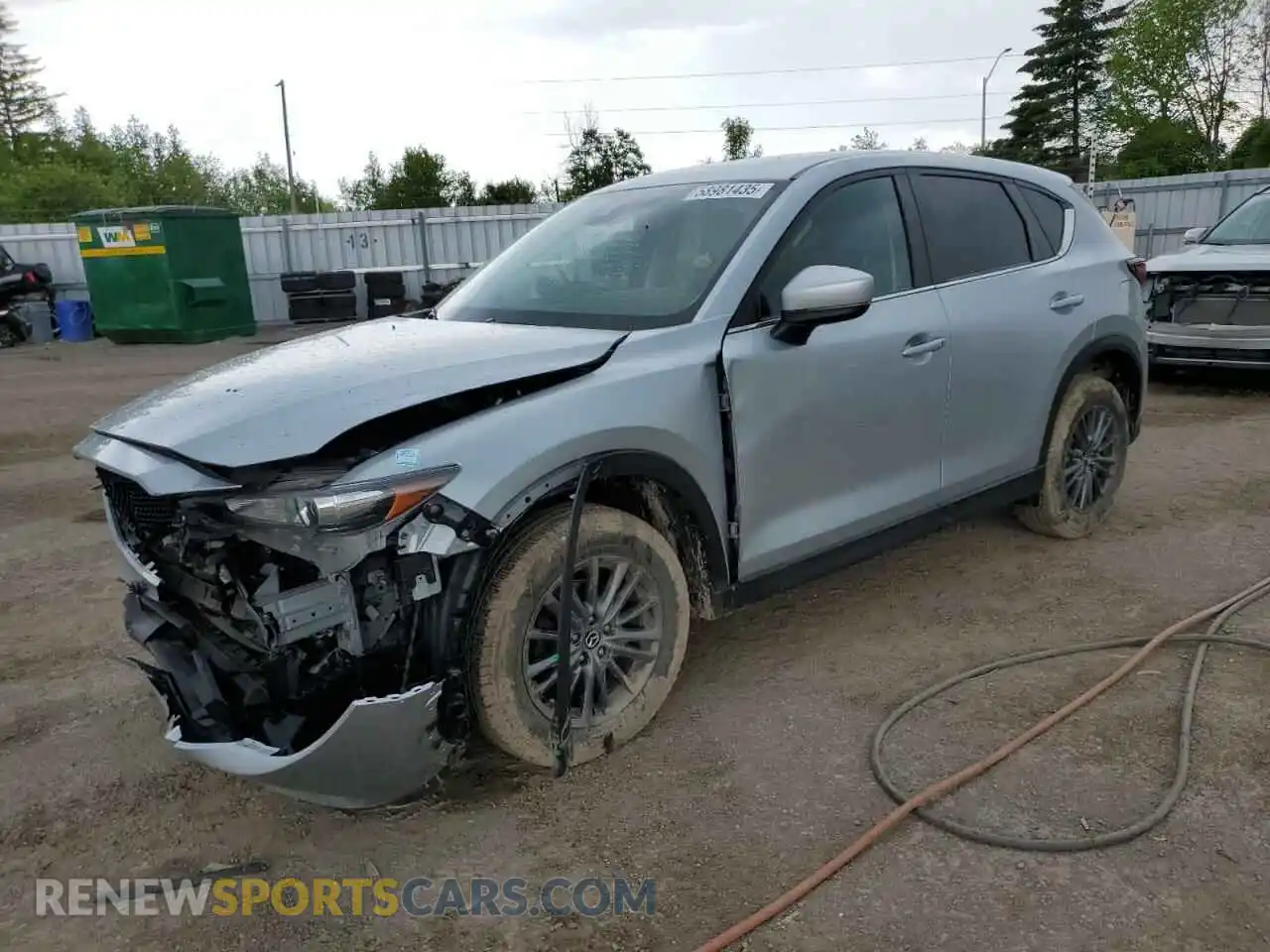 1 Photograph of a damaged car JM3KFACM9M0122428 MAZDA CX-5 2021