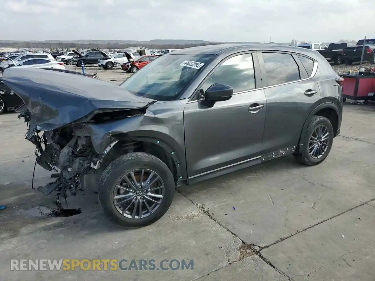 1 Photograph of a damaged car JM3KFACM9M0330485 MAZDA CX-5 2021