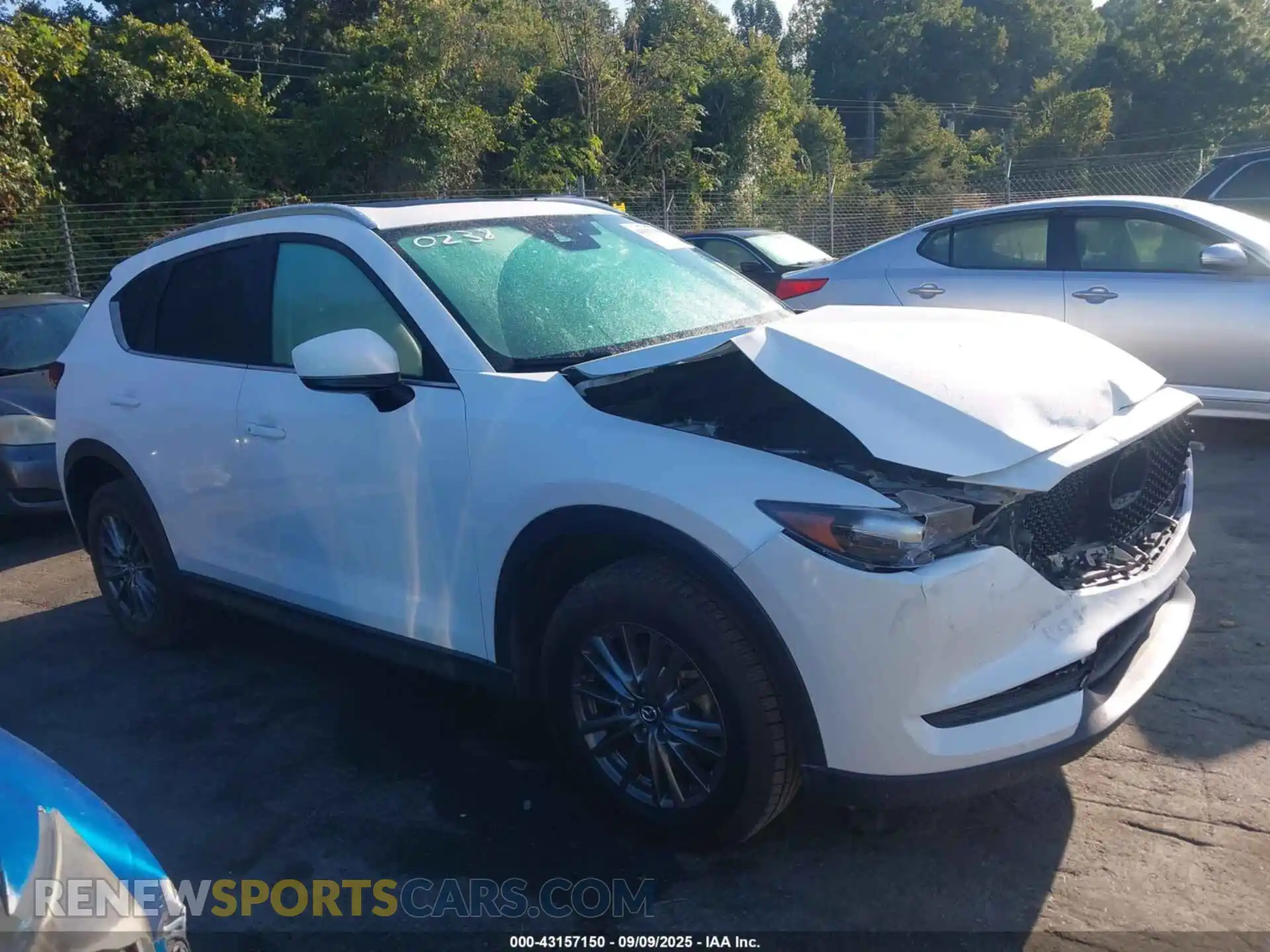 1 Фотография поврежденного автомобиля JM3KFACM9M0340238 MAZDA CX-5 2021