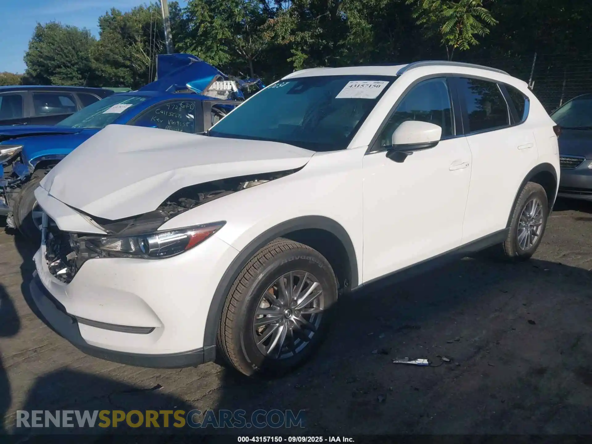 2 Фотография поврежденного автомобиля JM3KFACM9M0340238 MAZDA CX-5 2021