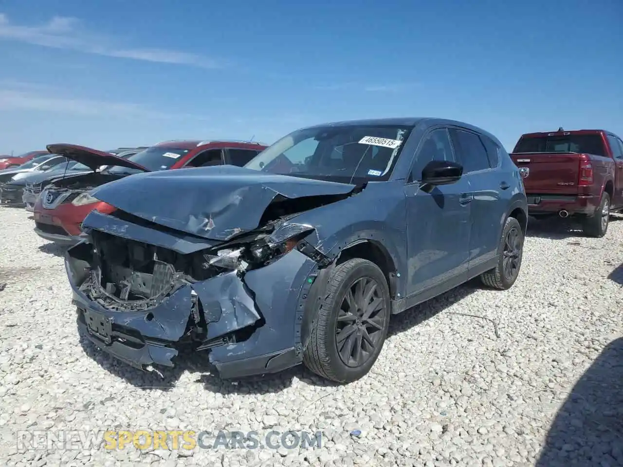 1 Photograph of a damaged car JM3KFACM9M0380190 MAZDA CX-5 2021