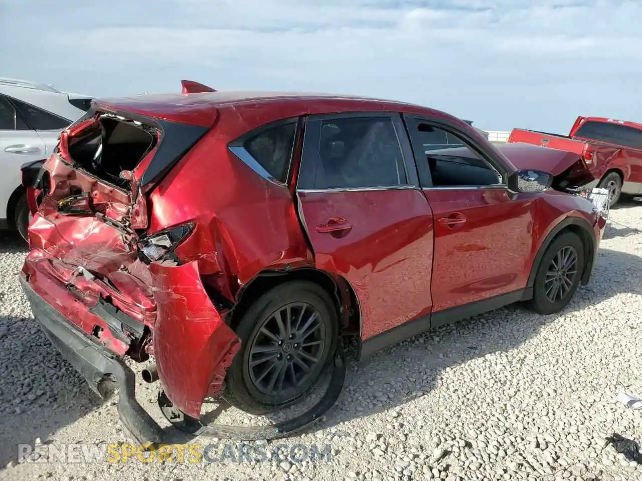 3 Фотография поврежденного автомобиля JM3KFACM9M0391125 MAZDA CX-5 2021