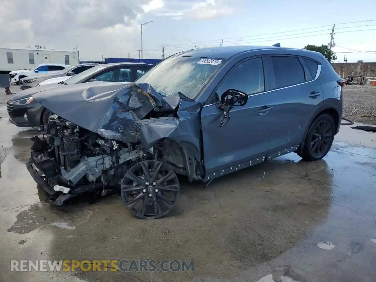 1 Photograph of a damaged car JM3KFACM9M0400731 MAZDA CX-5 2021