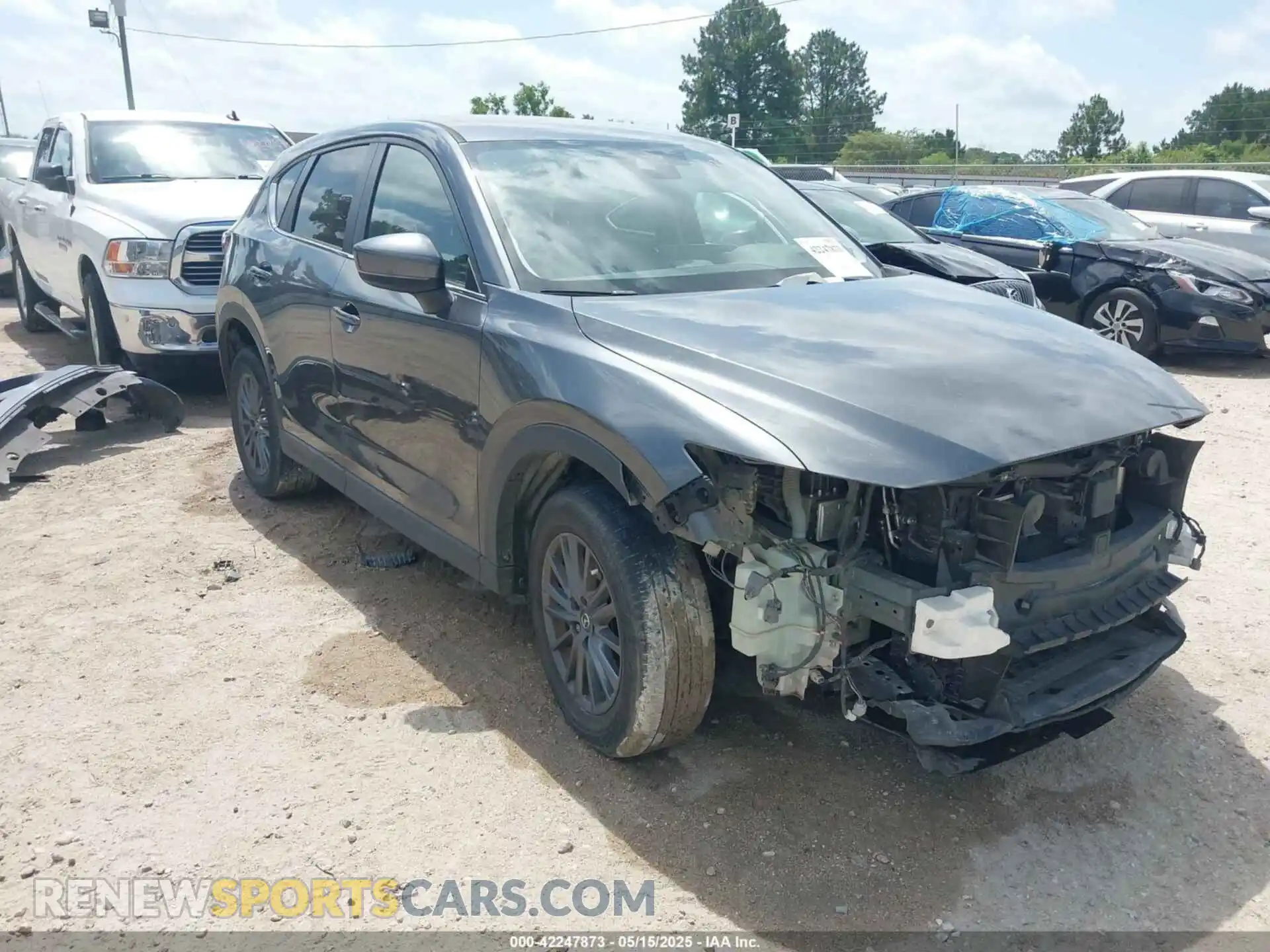 1 Photograph of a damaged car JM3KFACM9M0461562 MAZDA CX-5 2021
