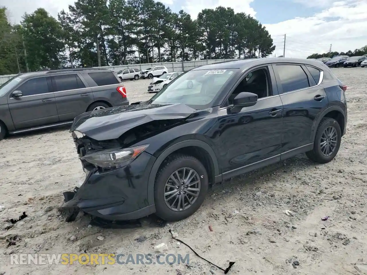 1 Photograph of a damaged car JM3KFACM9M1362296 MAZDA CX-5 2021