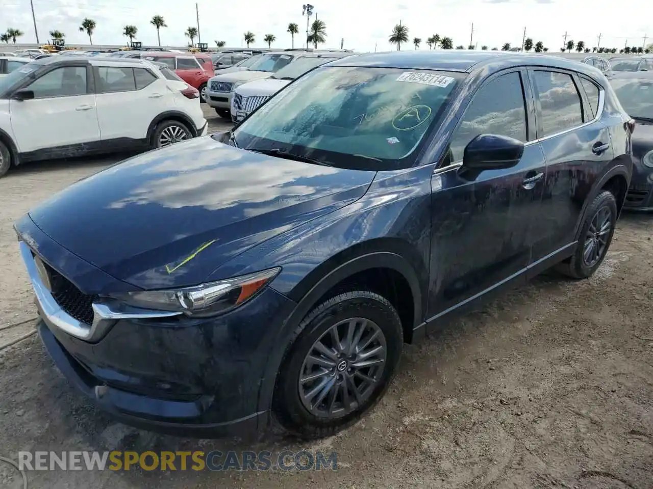 1 Photograph of a damaged car JM3KFACM9M1380958 MAZDA CX-5 2021