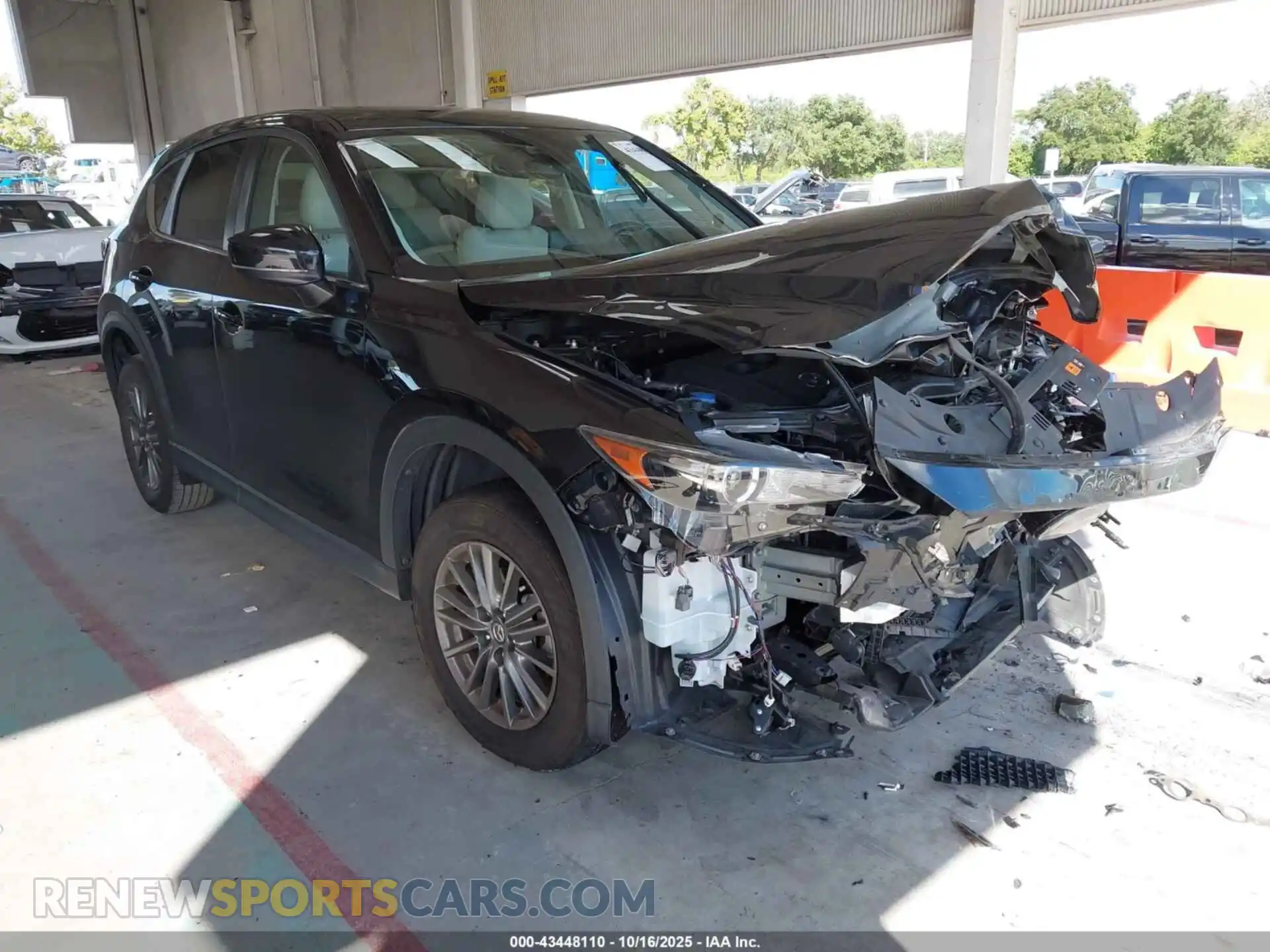 1 Photograph of a damaged car JM3KFACMXM0362684 MAZDA CX-5 2021
