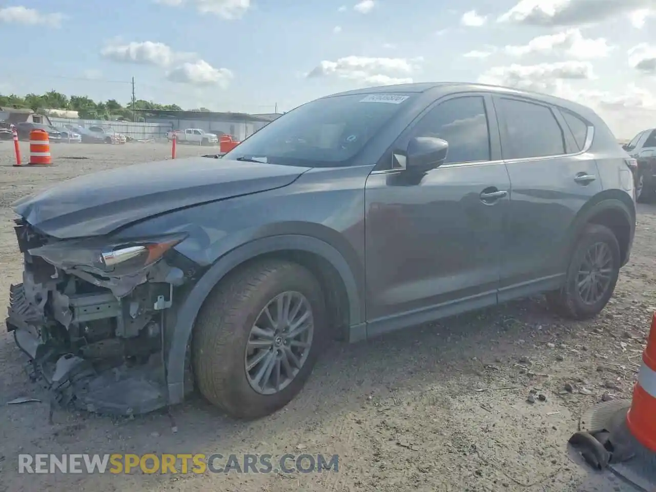 1 Фотография поврежденного автомобиля JM3KFACMXM0383048 MAZDA CX-5 2021