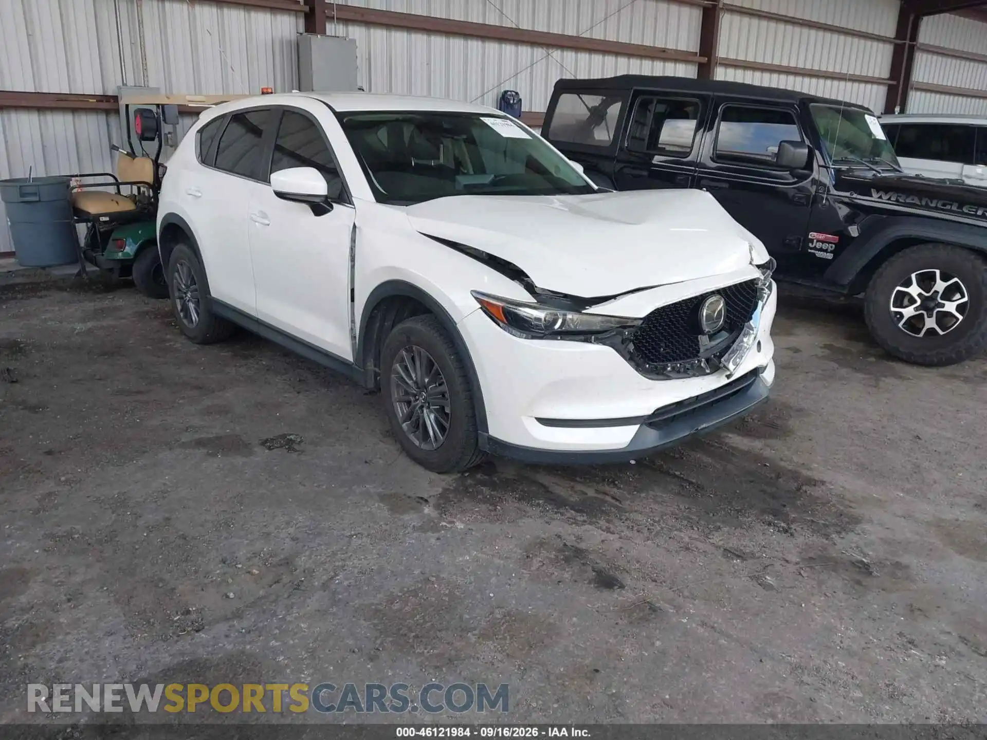 1 Photograph of a damaged car JM3KFACMXM1332112 MAZDA CX-5 2021
