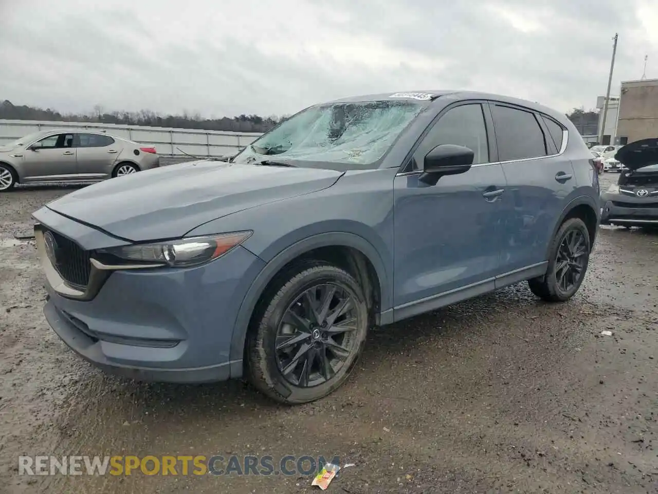 1 Photograph of a damaged car JM3KFACY0M0366892 MAZDA CX-5 2021