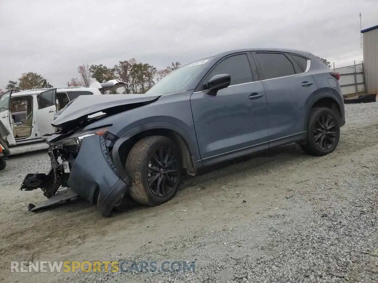 1 Photograph of a damaged car JM3KFACY1M0345789 MAZDA CX-5 2021