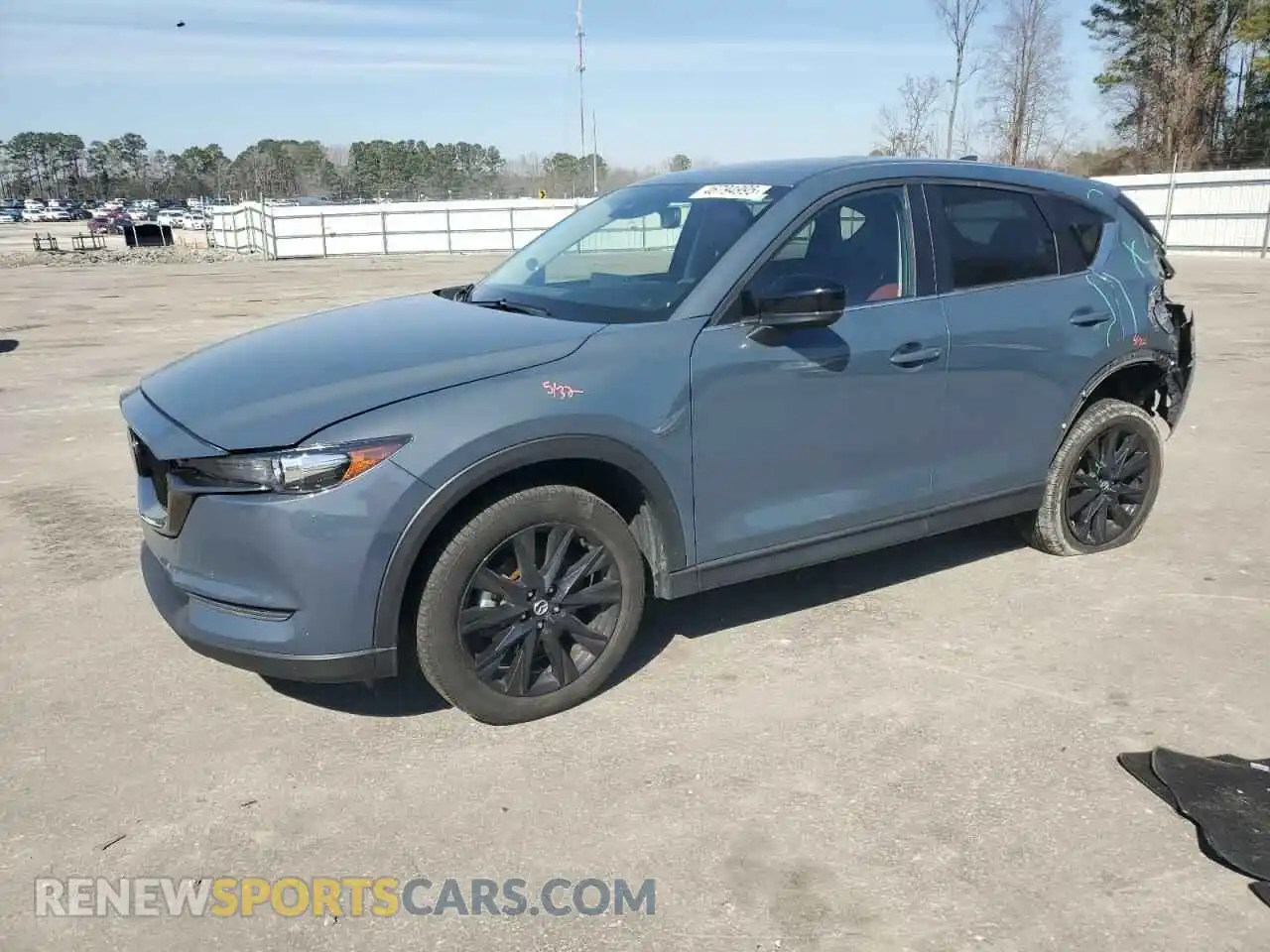 1 Photograph of a damaged car JM3KFACY1M0355061 MAZDA CX-5 2021