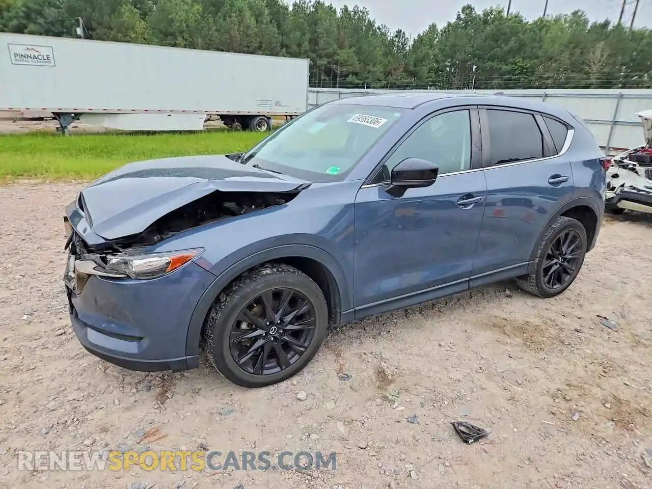 1 Photograph of a damaged car JM3KFACY8M0347605 MAZDA CX-5 2021