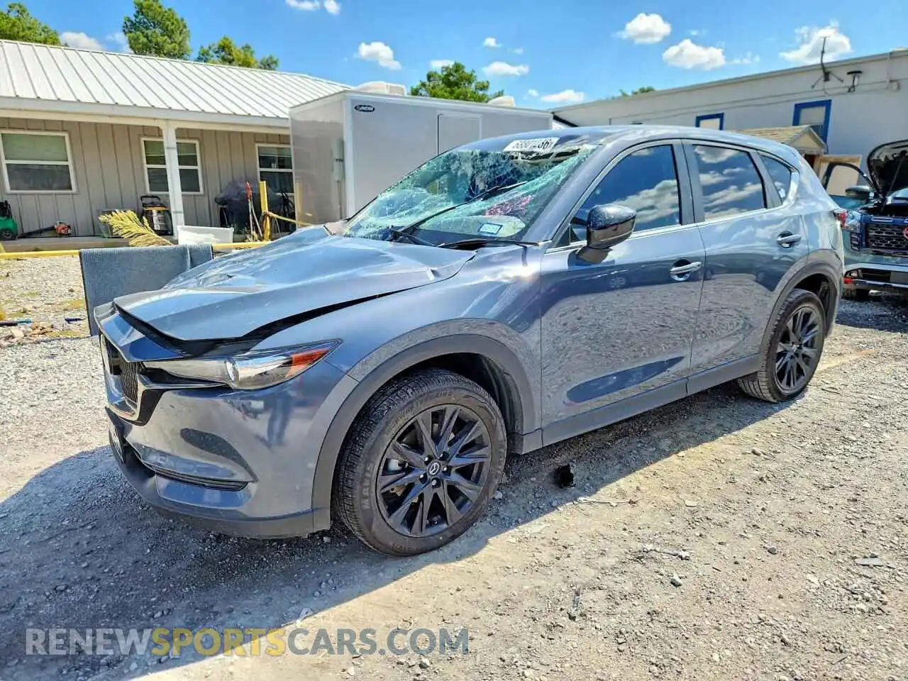1 Photograph of a damaged car JM3KFACY9M0370357 MAZDA CX-5 2021
