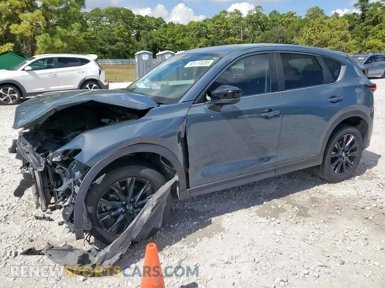 1 Photograph of a damaged car JM3KFACYXM0333902 MAZDA CX-5 2021