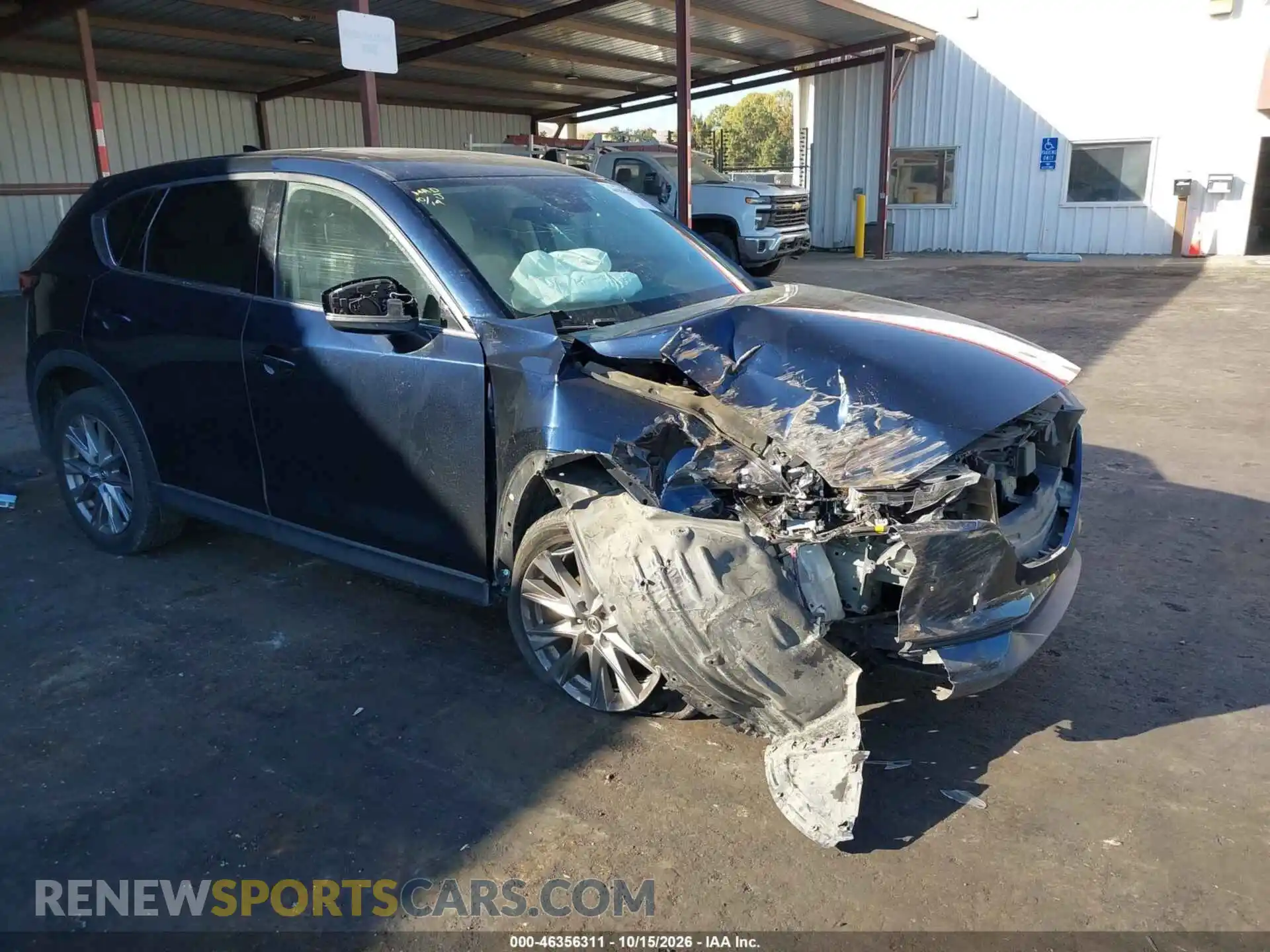 1 Photograph of a damaged car JM3KFADM0M1324065 MAZDA CX-5 2021