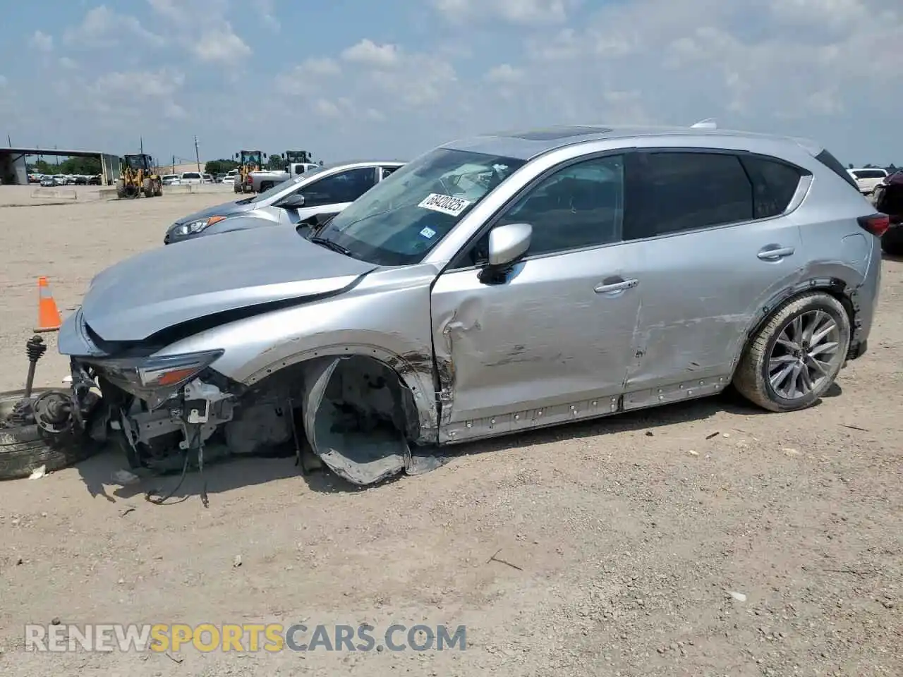 1 fotografías del automóvil dañado JM3KFADM0M1326639 MAZDA CX-5 2021