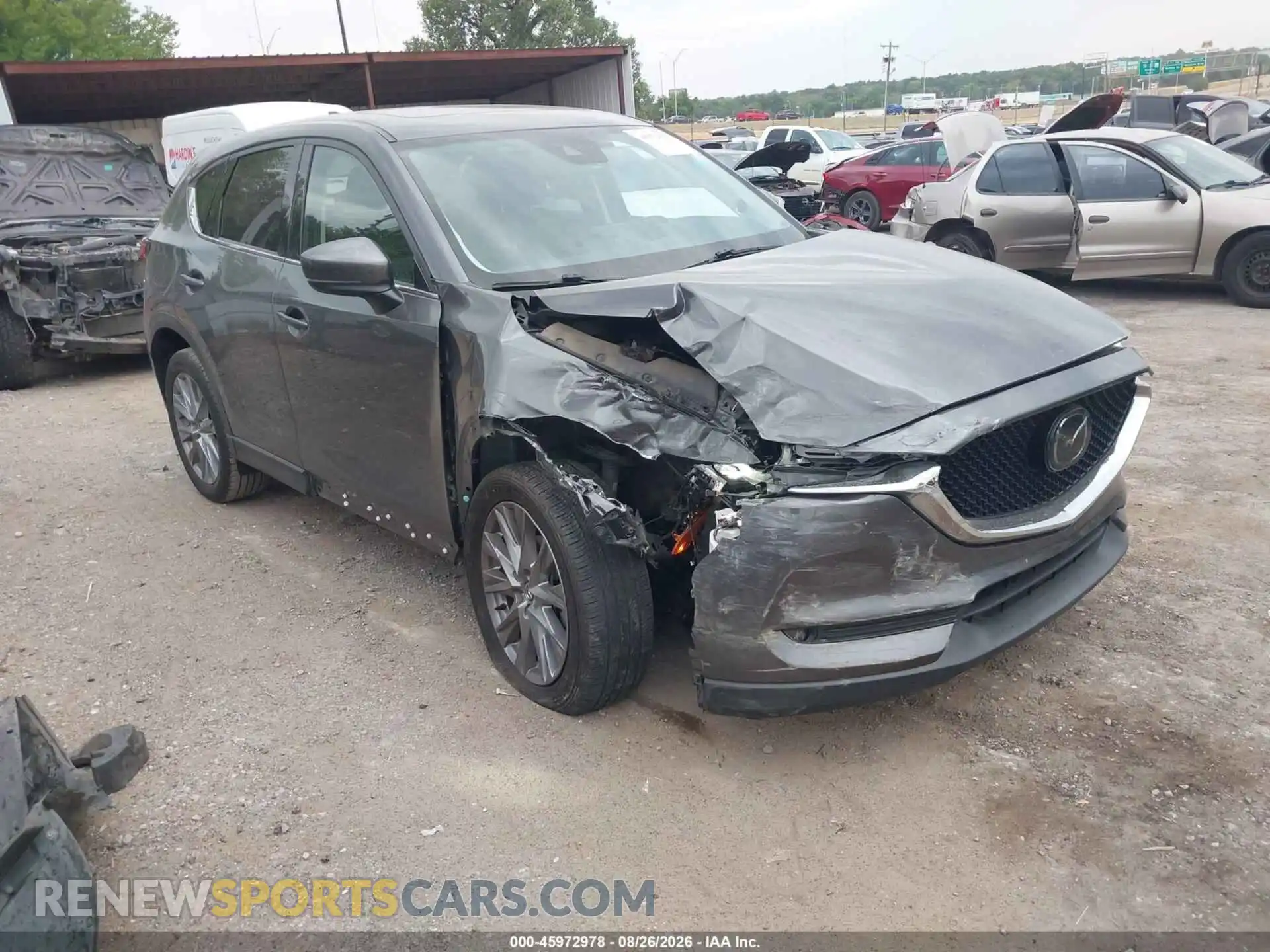 1 Photograph of a damaged car JM3KFADM1M0332438 MAZDA CX-5 2021