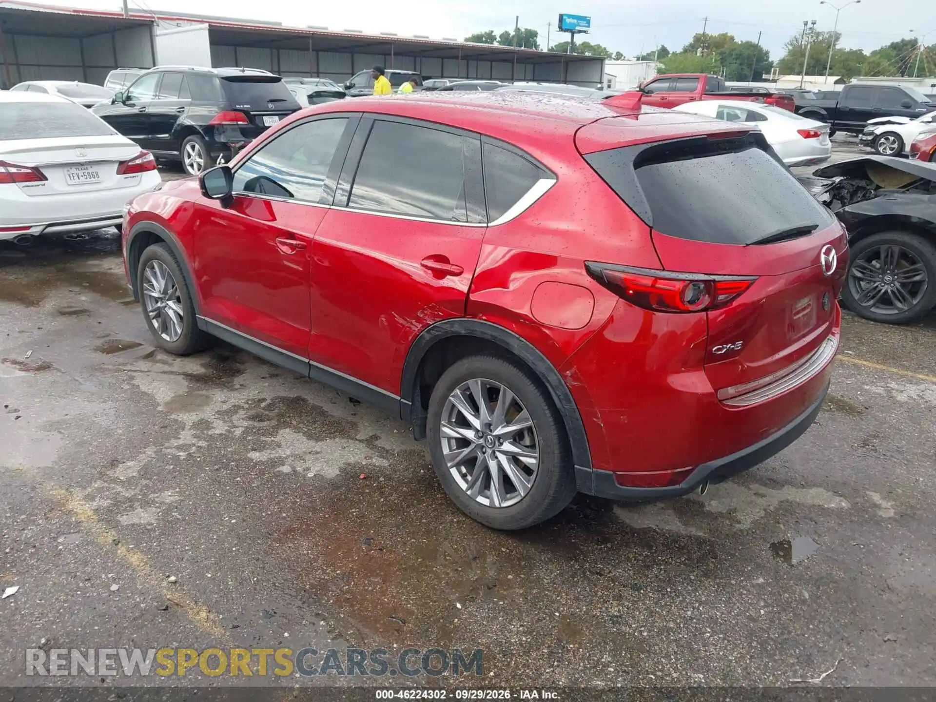 3 fotografías del automóvil dañado JM3KFADM1M0333394 MAZDA CX-5 2021