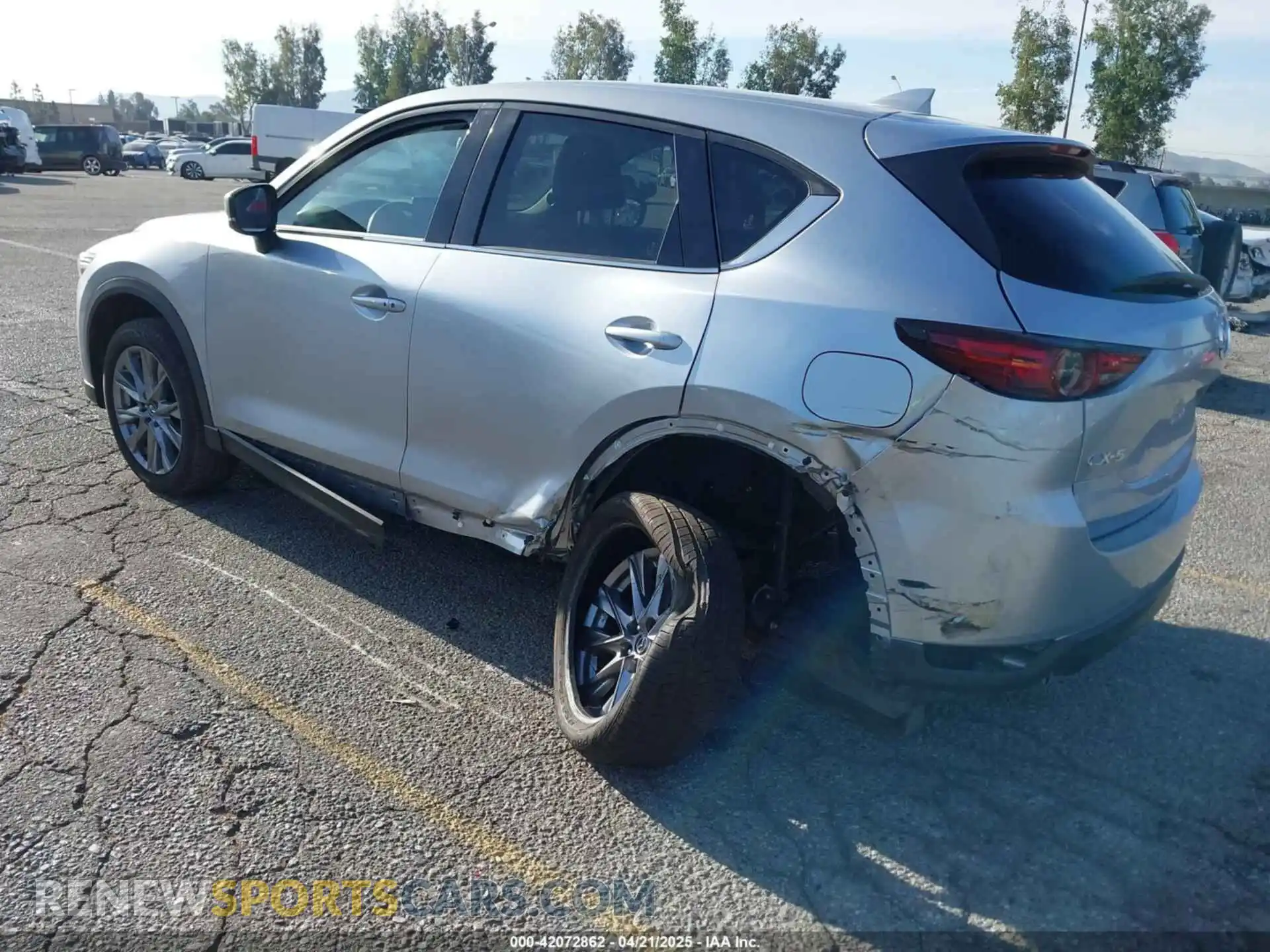3 Photograph of a damaged car JM3KFADM1M1393251 MAZDA CX-5 2021