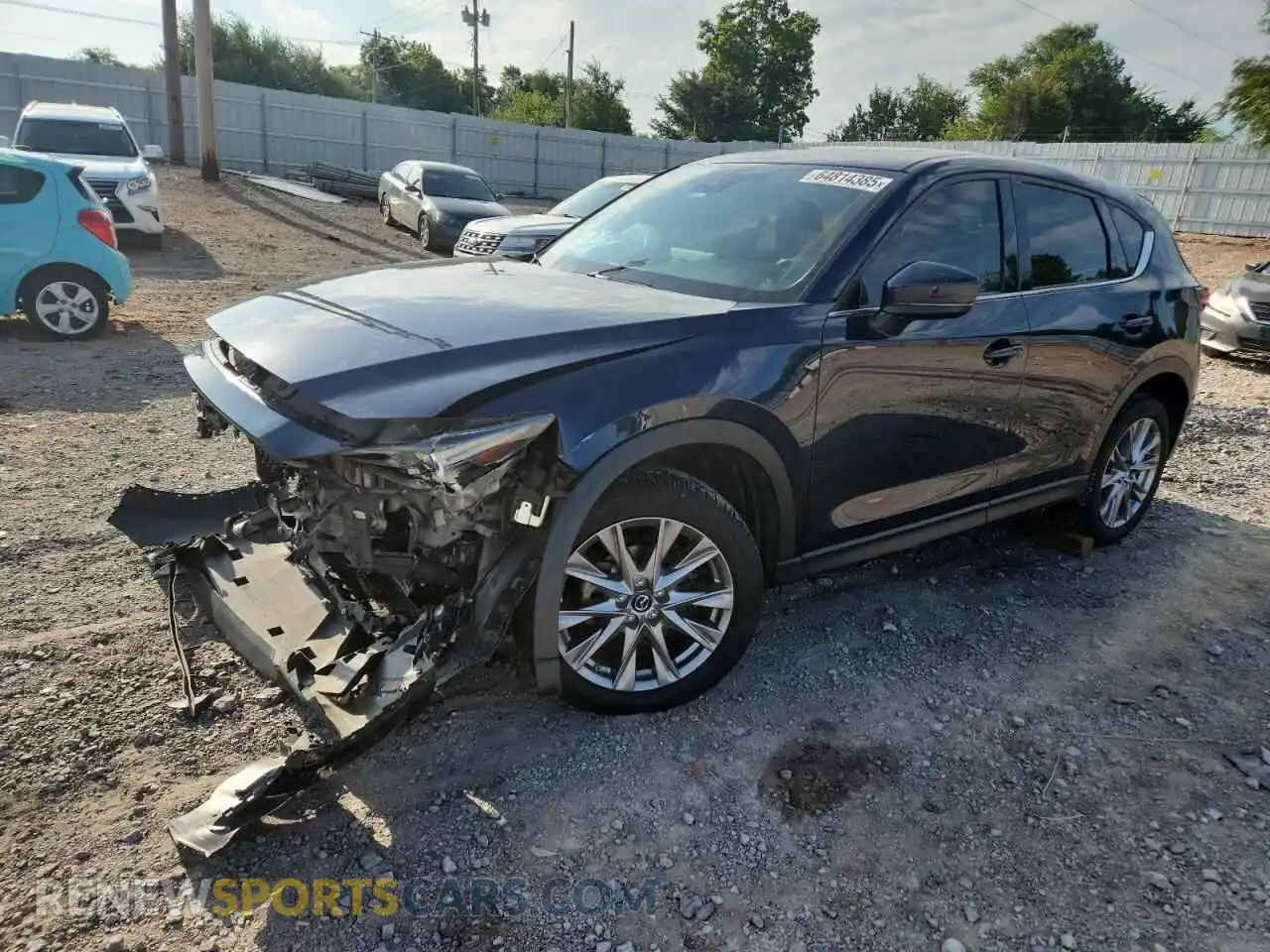 1 Photograph of a damaged car JM3KFADM2M0417126 MAZDA CX-5 2021