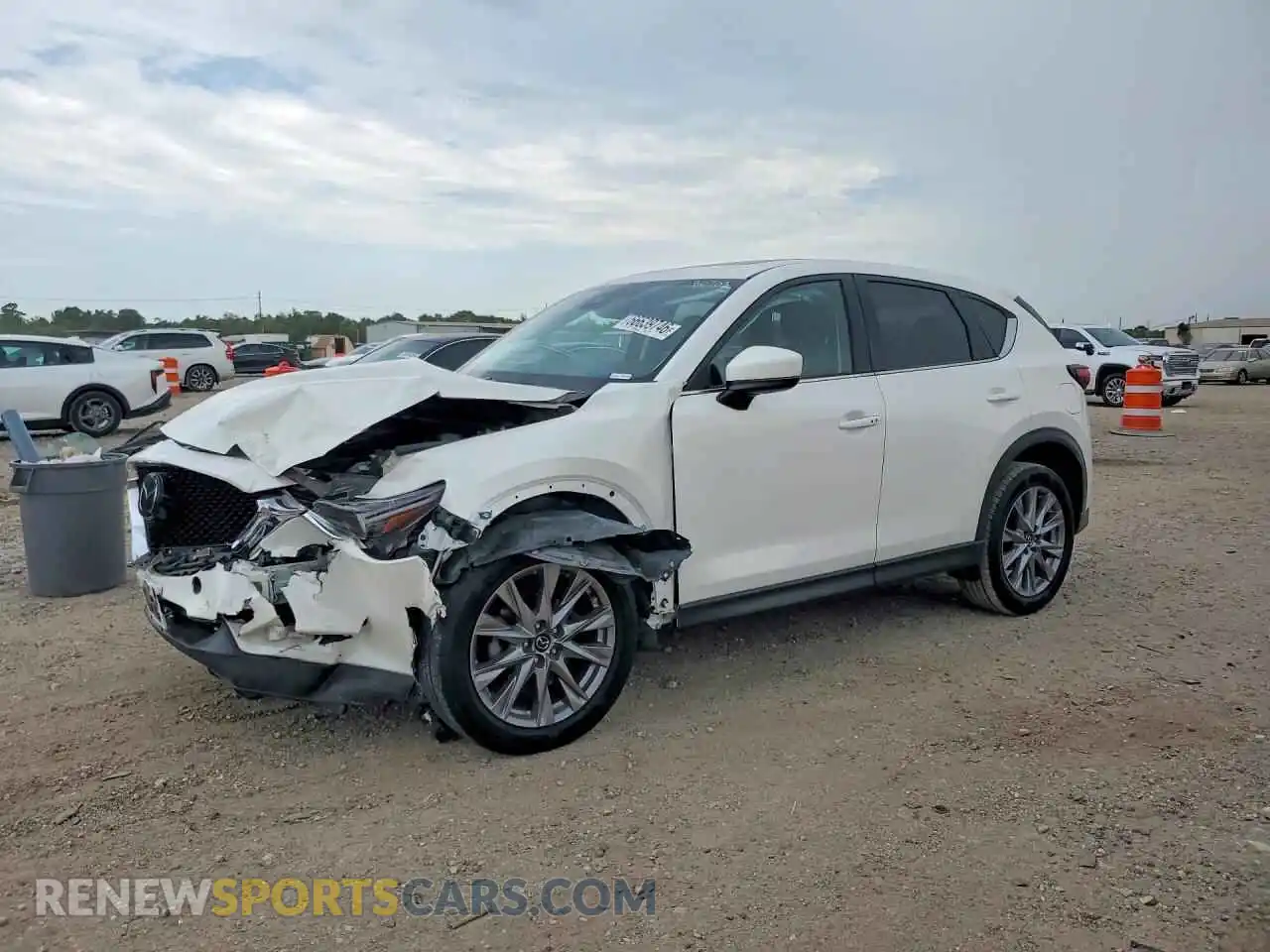 1 Photograph of a damaged car JM3KFADM2M1329123 MAZDA CX-5 2021