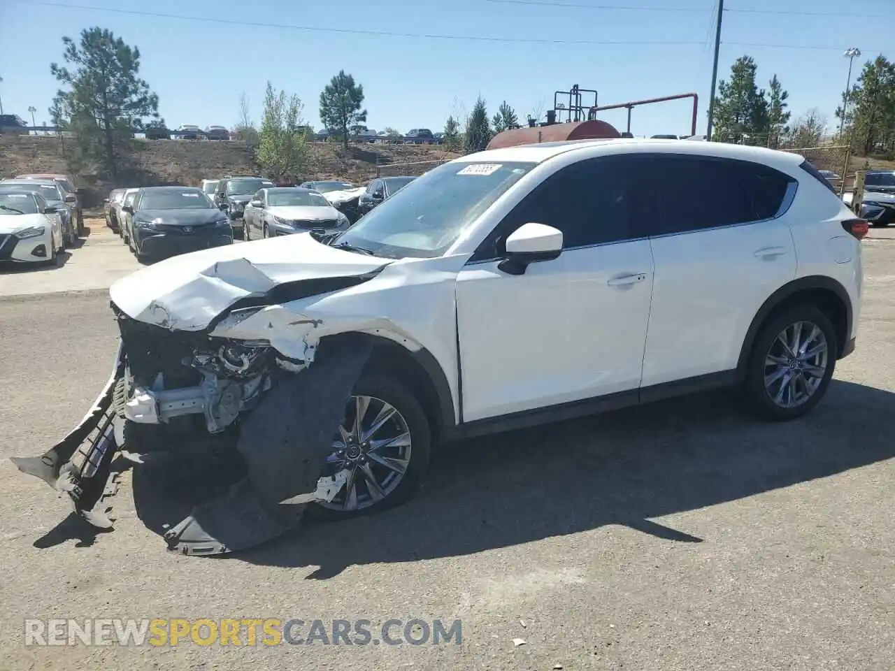1 Photograph of a damaged car JM3KFADM3M0353825 MAZDA CX-5 2021